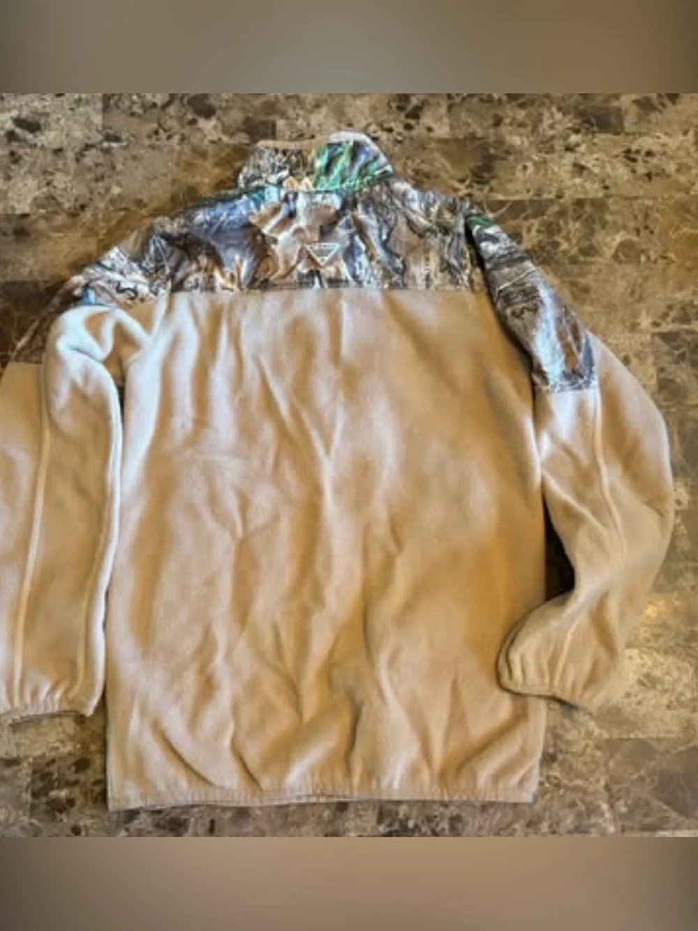 Columbia upper pullover camo